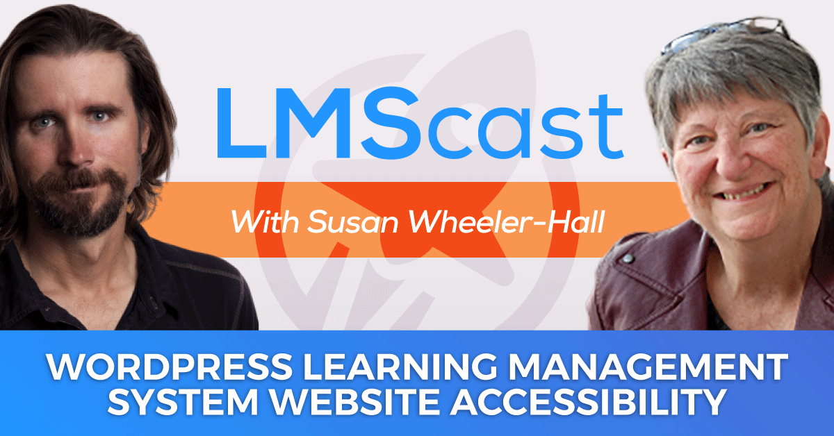 WordPress LMS website accessibility with Susan Wheeler-Hall