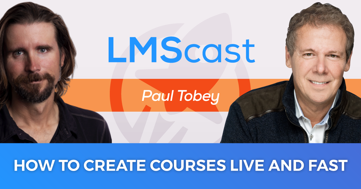 Musician and membership site owner Paul Tobey on how to create courses live and fast