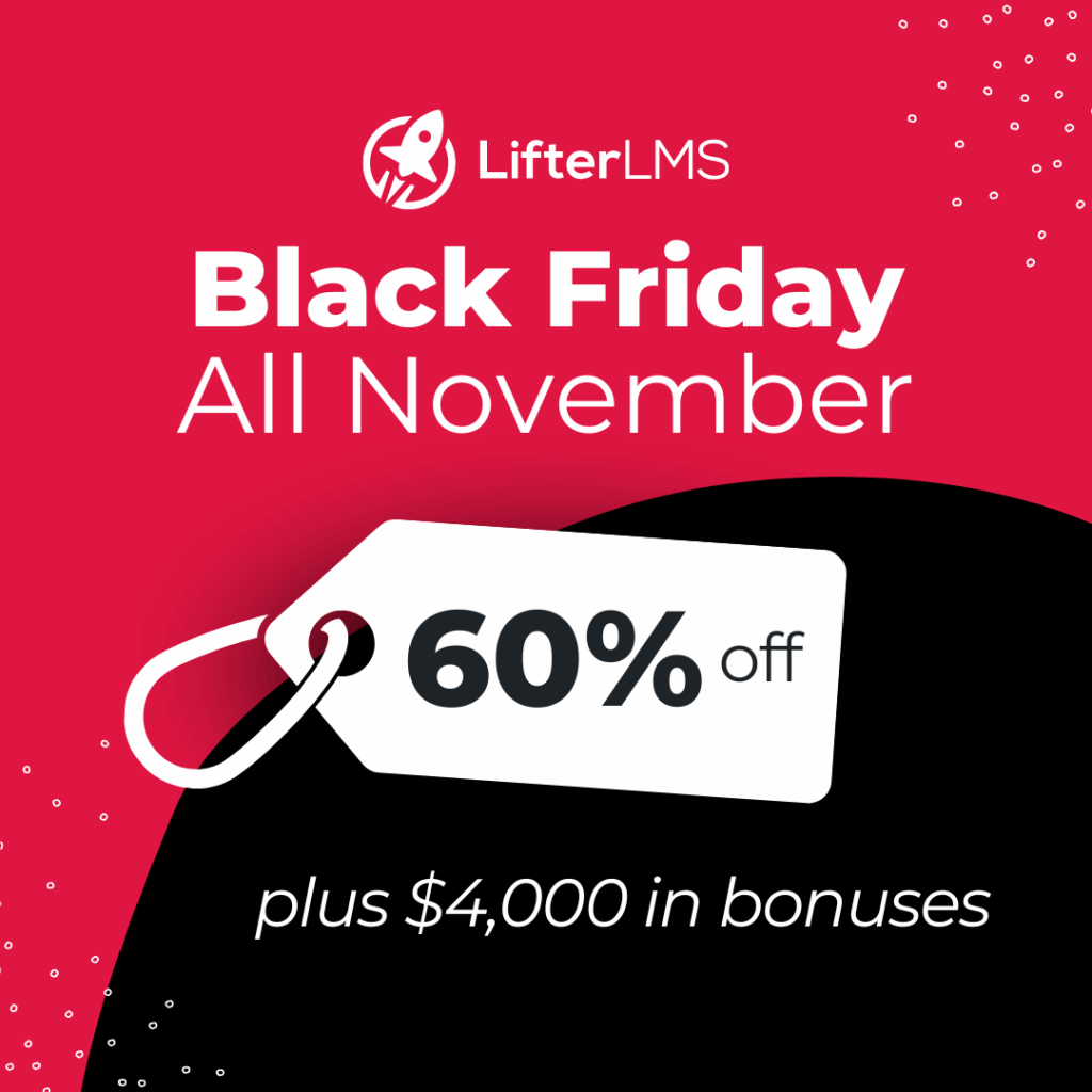 LifterLMS Black Friday